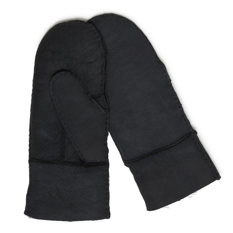 New Zealand Boots Mens Mitten Black