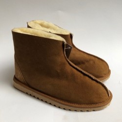 New Zealand Boots Classic house shoe cognac - outlet