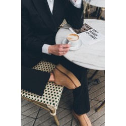 New Zealand Boots Plateau Clog Cognac - PREORDER